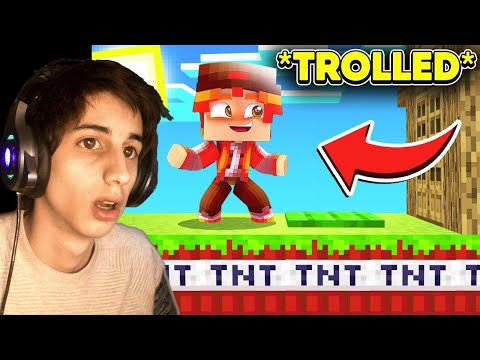 როგორ დამტროლა საბამ?! | Minecraft *TROLLING*